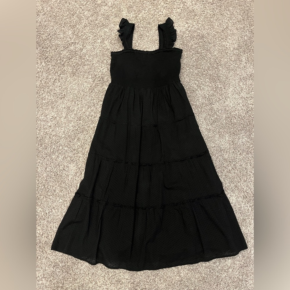 Black MIDI dress